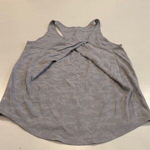 Lululemon twisted back Gray Tank Top